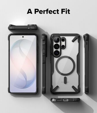 Защитный чехол Ringke Fusion X MagSafe для Samsung Galaxy S26 Ultra (S948) 8800328814660 - Black