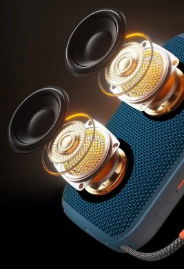 Портативная акустика WIWU H6 Thunder Wireless Speaker - Blue
