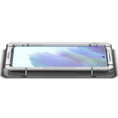 Захисне скло Spigen (SGP) Screen Protector AlignMaster GLAS.tR для Samsung Galaxy S21 FE (G990)