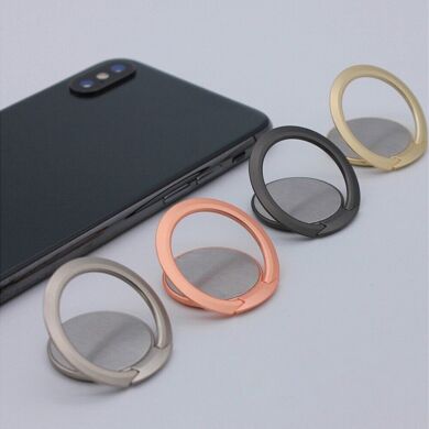 Кольцо-держатель для смартфона Deexe Ultra-Thin Ring Holder - Tarnish