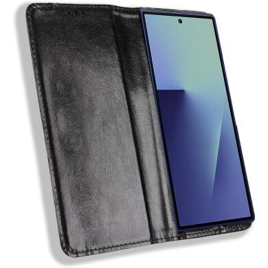 Чехол Deexe Retro Style (FF) для Samsung Galaxy Fold 8 Ultra - Black