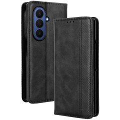 Чехол Deexe Retro Style (FF) для Samsung Galaxy Fold 8 Ultra - Black
