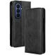 Чехол Deexe Retro Style (FF) для Samsung Galaxy Fold 8 Ultra - Black. Фото 1 из 7