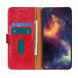 Чехол KHAZNEH Leather Wallet для Samsung Galaxy A32 - Red. Фото 6 из 8