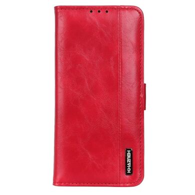 Чохол KHAZNEH Leather Wallet для Samsung Galaxy A32 - Red