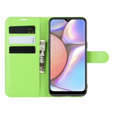 Чехол-книжка Deexe Book Type для Samsung Galaxy A10s (A107) - Green