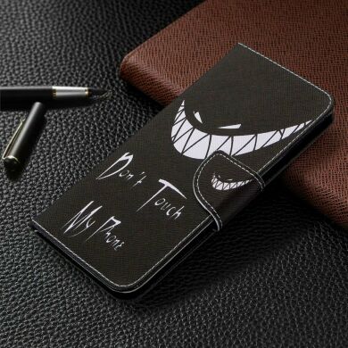 Чехол-книжка Deexe Color Wallet для Samsung Galaxy A11 (A115) / Galaxy M11 (M115) - Do not Touch My Phone