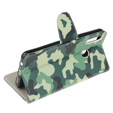 Чохол-книжка Deexe Color Wallet для Samsung Galaxy A20s (A207) - Camouflage Pattern