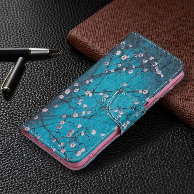 Чохол-книжка Deexe Color Wallet для Samsung Galaxy A22 (A225) / M22 (M225) - Plum Blossom