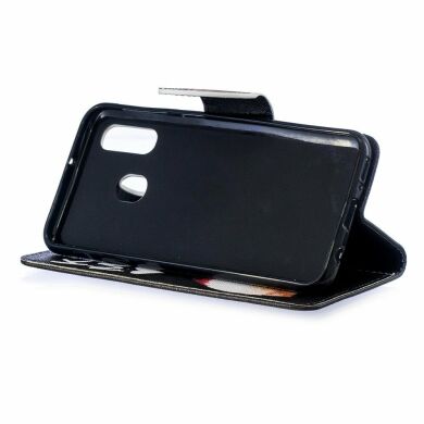 Чохол-книжка Deexe Color Wallet для Samsung Galaxy A40 (А405) - Kiss My Ass