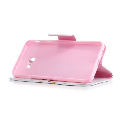 Чохол-книжка Deexe Color Wallet для Samsung Galaxy J4+ (J415) - Owl on Branch