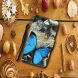 Чехол-книжка Deexe Color Wallet для Samsung Galaxy M11 (M115) - Blue Butterfly. Фото 3 из 5