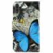 Чехол-книжка Deexe Color Wallet для Samsung Galaxy M11 (M115) - Blue Butterfly. Фото 2 из 5