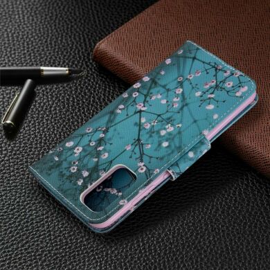 Чехол-книжка Deexe Color Wallet для Samsung Galaxy S20 (G980) - Tree with Flowers