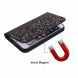 Чехол-книжка Deexe Glittery Crocodile для Samsung Galaxy M10 (M105) - Black
