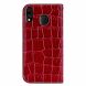 Чохол-книжка Deexe Glittery Crocodile для Samsung Galaxy M20 (M205) - Red