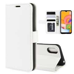 Чохол-книжка Deexe Wallet Style для Samsung Galaxy A01 (A015) - White