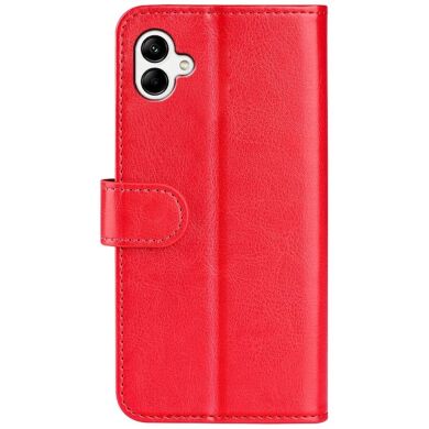 Чехол-книжка Deexe Wallet Style для Samsung Galaxy A04 (A045) - Red