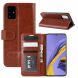 Чехол-книжка Deexe Wallet Style для Samsung Galaxy A51 - Brown. Фото 1 из 8