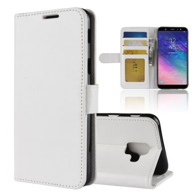 Чохол-книжка Deexe Wallet Style для Samsung Galaxy A6 2018 (A600) - White