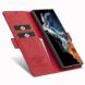 Чехол-книжка LC.IMEEKE Strong Case для Samsung Galaxy S23 Ultra (S918) - Red. Фото 2 из 11