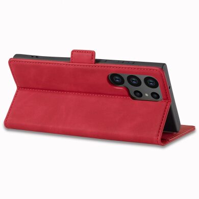 Чехол-книжка LC.IMEEKE Strong Case для Samsung Galaxy S23 Ultra (S918) - Red