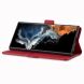 Чехол-книжка LC.IMEEKE Strong Case для Samsung Galaxy S23 Ultra (S918) - Red. Фото 3 из 11
