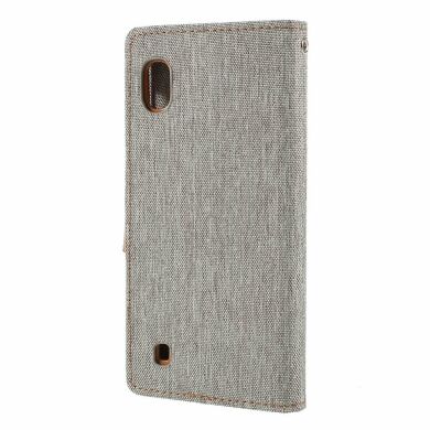 Чохол-книжка MERCURY Canvas Diary для Samsung Galaxy A10 (A105) - Grey