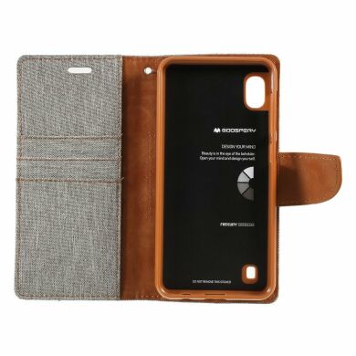 Чохол-книжка MERCURY Canvas Diary для Samsung Galaxy A10 (A105) - Grey