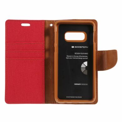 Чехол-книжка MERCURY Canvas Diary для Samsung Galaxy S10e (G970) - Red