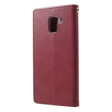 Чохол-книжка MERCURY Classic Wallet для Samsung Galaxy J6 2018 (J600), Wine Red