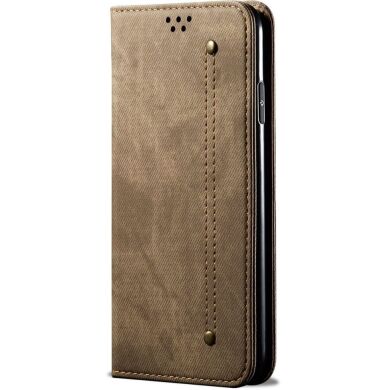 Чехол-книжка UniCase Jeans Wallet для Samsung Galaxy S23 - Khaki