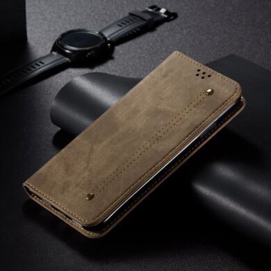 Чехол-книжка UniCase Jeans Wallet для Samsung Galaxy S23 - Khaki