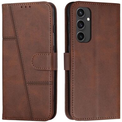 Чехол-книжка UniCase Jet Cover для Samsung Galaxy S24 FE (S721) - Brown