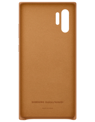 Чохол Leather Cover для Samsung Galaxy Note 10+ (N975)	 EF-VN975LAEGRU - Camel