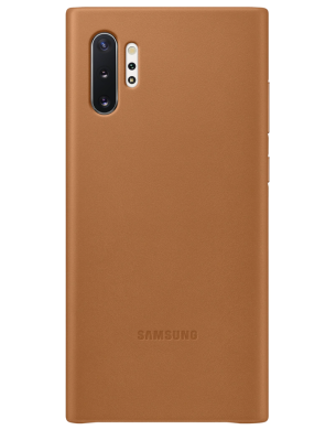 Чохол Leather Cover для Samsung Galaxy Note 10+ (N975)	 EF-VN975LAEGRU - Camel