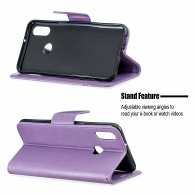 Чехол UniCase Butterfly Pattern для Samsung Galaxy A10s (A107) - Purple