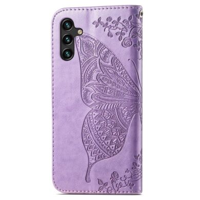 Чохол UniCase Butterfly Pattern для Samsung Galaxy A13 5G (A136) / A04s (A047) - Light Purple