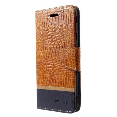 Чохол UniCase Croco Wallet для Samsung Galaxy J4+ (J415) - Brown