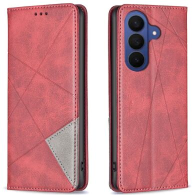 Чохол UniCase Geometric Pattern для Samsung Galaxy A37 (A376) - Red