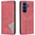 Чохол UniCase Geometric Pattern для Samsung Galaxy A37 (A376) - Red