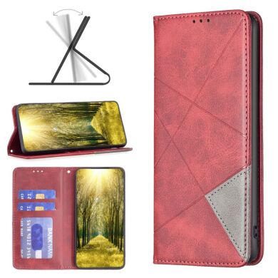 Чехол UniCase Geometric Pattern для Samsung Galaxy M14 (M146) - Red