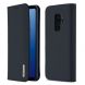 Кожаный чехол DUX DUCIS Wish Series для Samsung Galaxy S9+ (G965) - Dark Blue. Фото 1 из 17