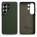 Шкіряний чохол MELKCO Leather Case Magnetic для Samsung Galaxy S26 Ultra (S948) - Green