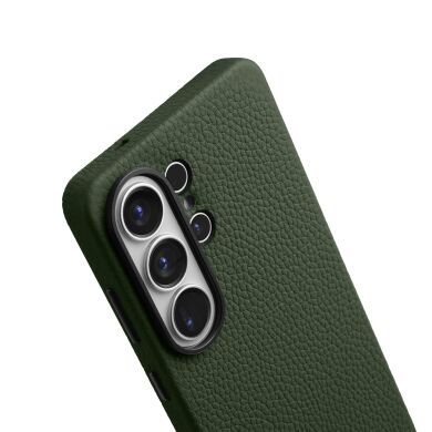Шкіряний чохол MELKCO Leather Case Magnetic для Samsung Galaxy S26 Ultra (S948) - Green