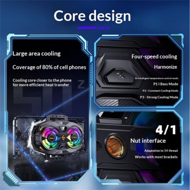 Кулер-вентилятор для смартфона Reframe K32 Dual Fan - Black