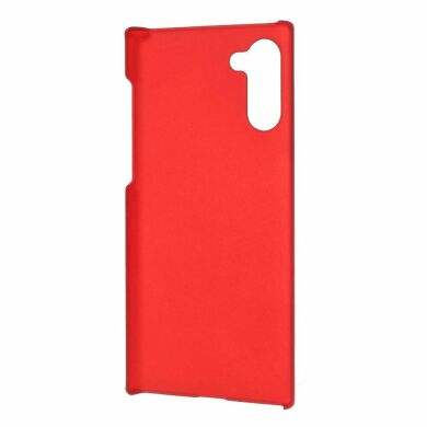 Пластиковый чехол Deexe Hard Shell для Samsung Galaxy Note 10 (N970) - Red