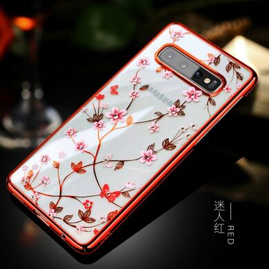 Пластиковый чехол SULADA Tree Series для Samsung Galaxy S10 Plus (G975) - Red