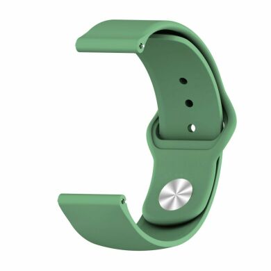 Ремінець Deexe Flexible Watch Band для Samsung Watch Active / Active 2 40mm / Active 2 44mm - Army Green