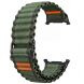 Ремінець Deexe Flow Snap для Samsung Galaxy Watch Ultra 2 / Ultra / Ultra (2025) - Army Green